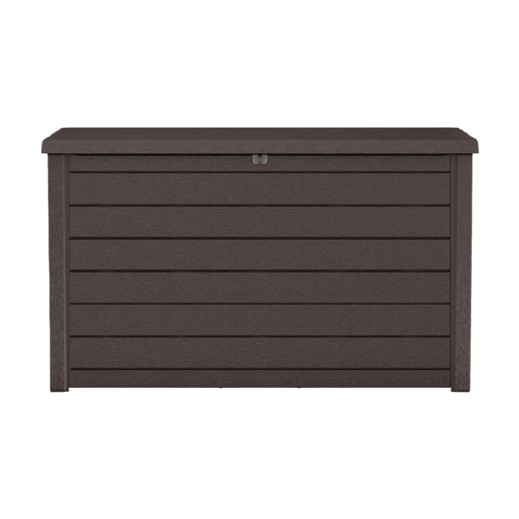 Coffre de rangement d'extérieur en résine - 100 x 45 x 60