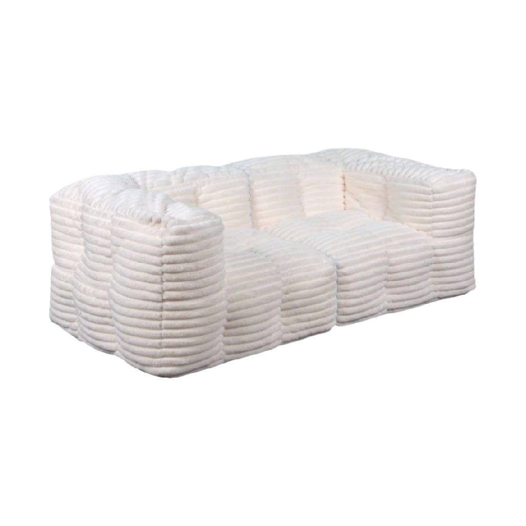 Canapé en tissu pour salon - 200 x 90 x 75